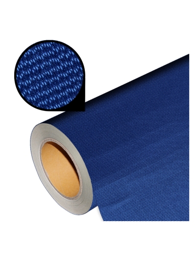 Flex foil with embroidery structure for laser cutting